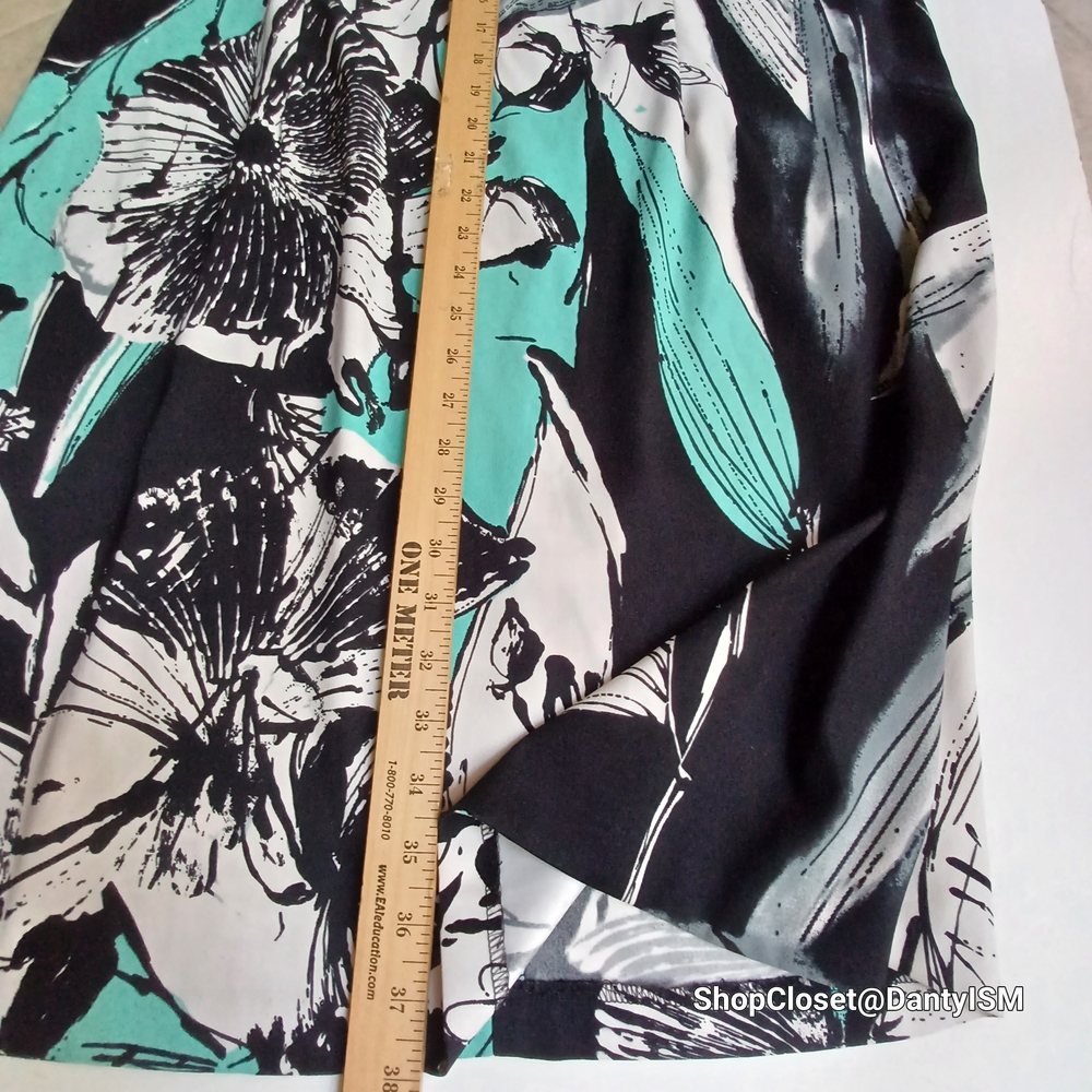Connected Apparel Floral Print Sleeveless Dress - Picture 8 of 12